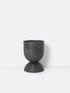 Übertopf Hourglass Pot M | black