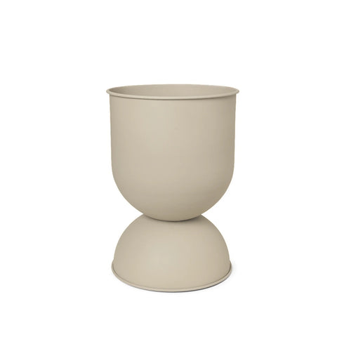Übertopf Hourglass Pot M | cashmere