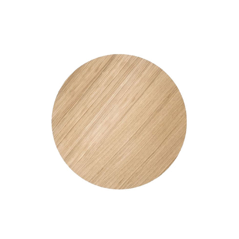 Tischplatte Eiche geölt für Pflanzenbox rund