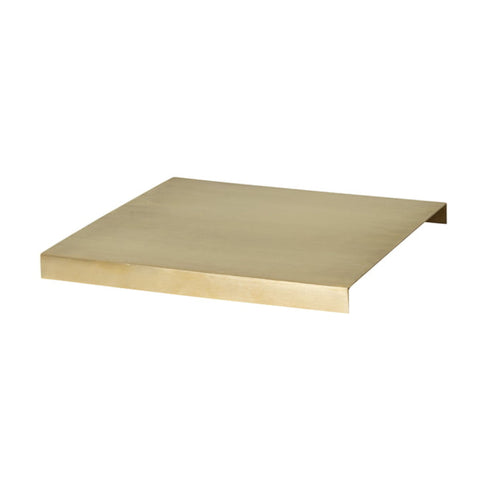 Tablett für Pflanzenbox (26x26cm) | Messing