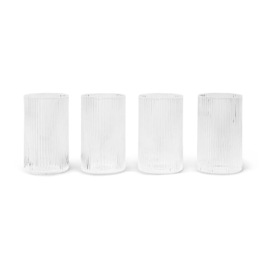 joyne.com | Ripple Verrines Gläser (4er Set) | klar von Ferm Living