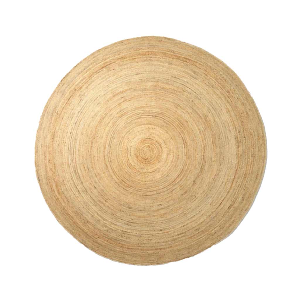 joyne.com | Teppich Jute rund Ø 120 cm | natur von Ferm Living