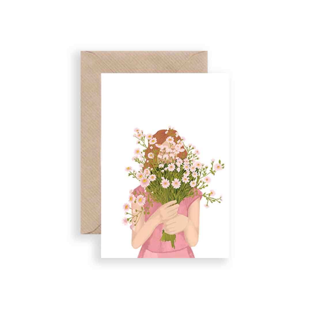 joyne.com | Karte Flowergirl von Lykkefund Paper