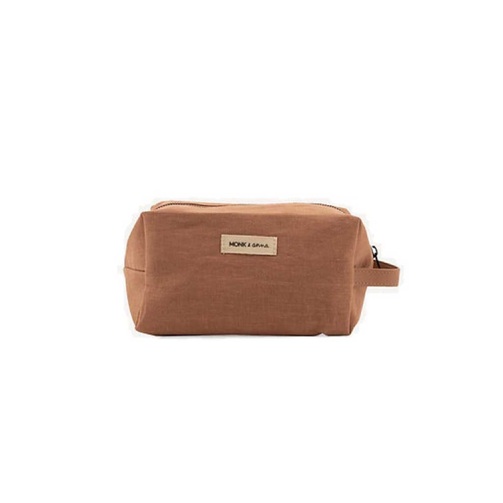 joyne.com | Neccessaire Leinen | nougat von Monk & Anna