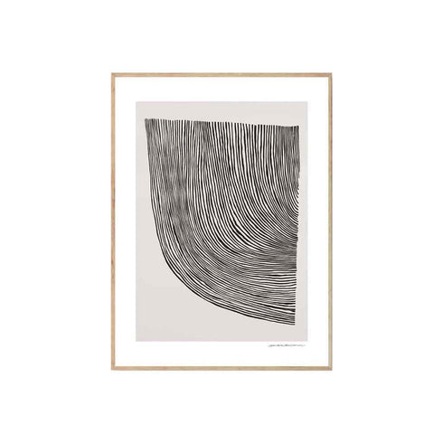 Gerahmter Kunstdruck Curves | zwei Grössen