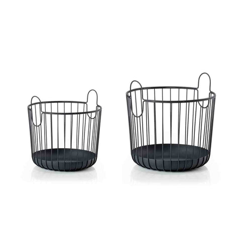 Metallkorb INU | schwarz