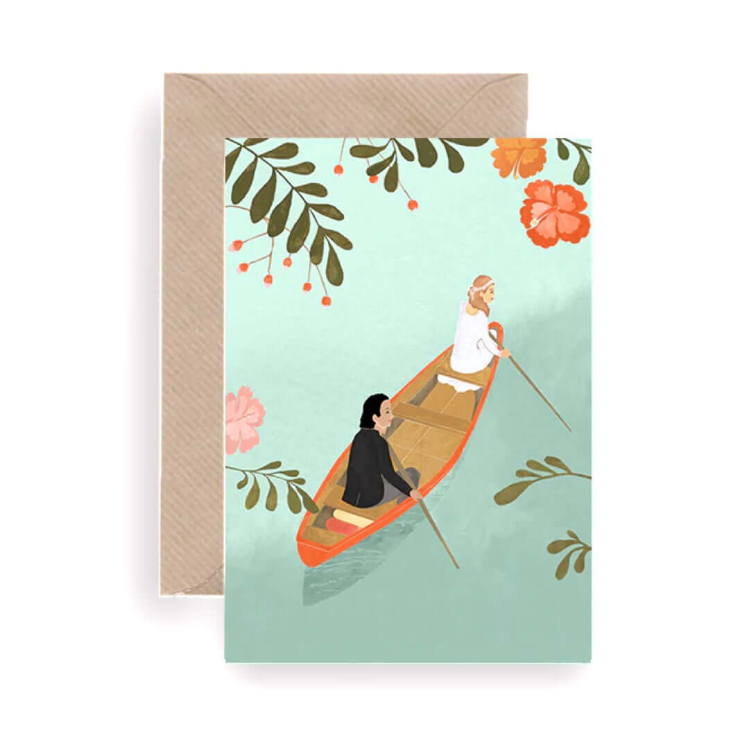joyne.com | Karte | Canoe Wedding von Lykkefund Paper