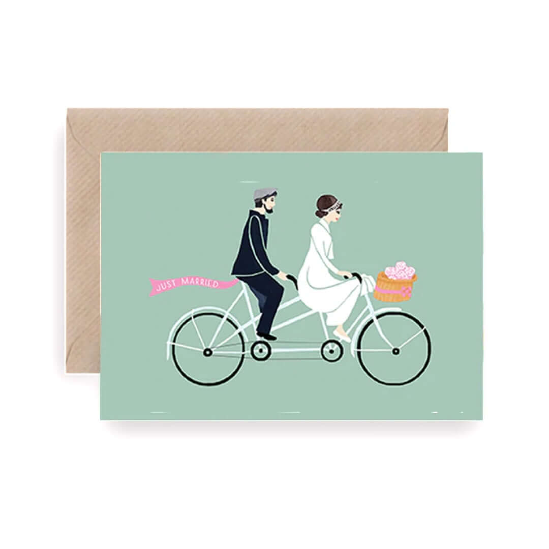 joyne.com | Karte | Just Married von Lykkefund Paper