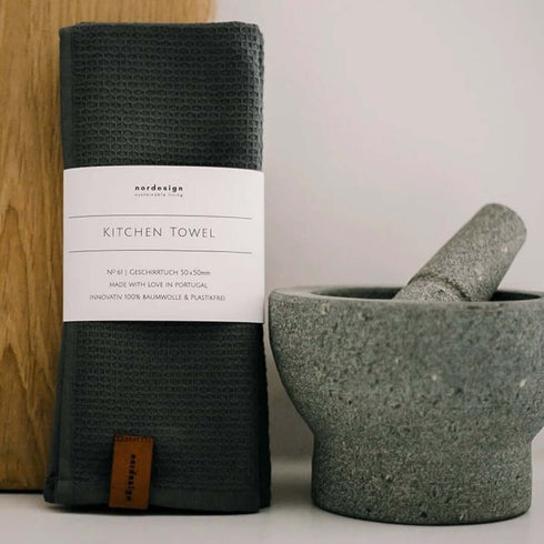Geschirrtuch Oslo | dunkelgrau