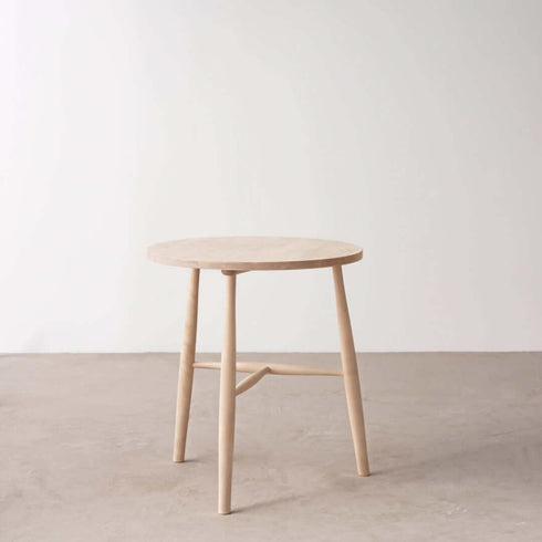 Ausstellungsstück - Beistelltisch rund | Birkenholz