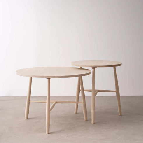 Ausstellungsstück - Beistelltisch rund | Birkenholz