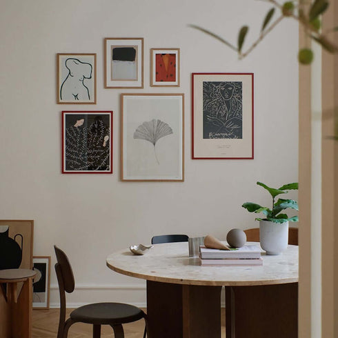 Gerahmter Kunstdruck Gingko Leaf | 2 Grössen