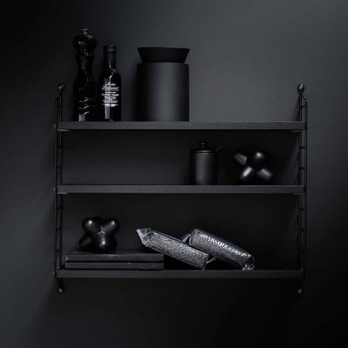 STRING Pocket mix | black/black ash