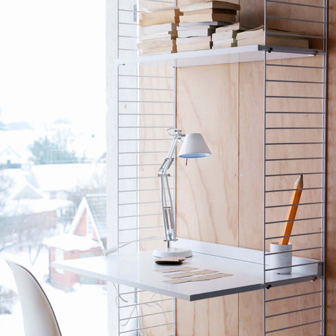 STRING Büro | Regal mit Tisch