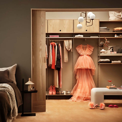 STRING Kleiderschrank | double