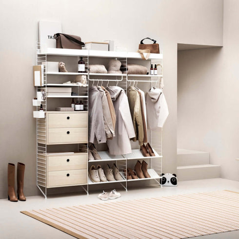 STRING Kleiderschrank | double