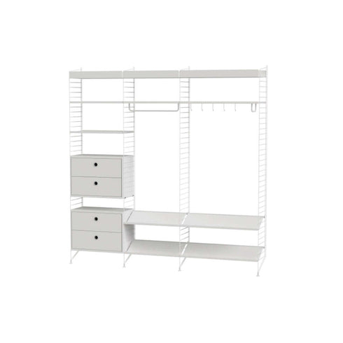 STRING Kleiderschrank | double