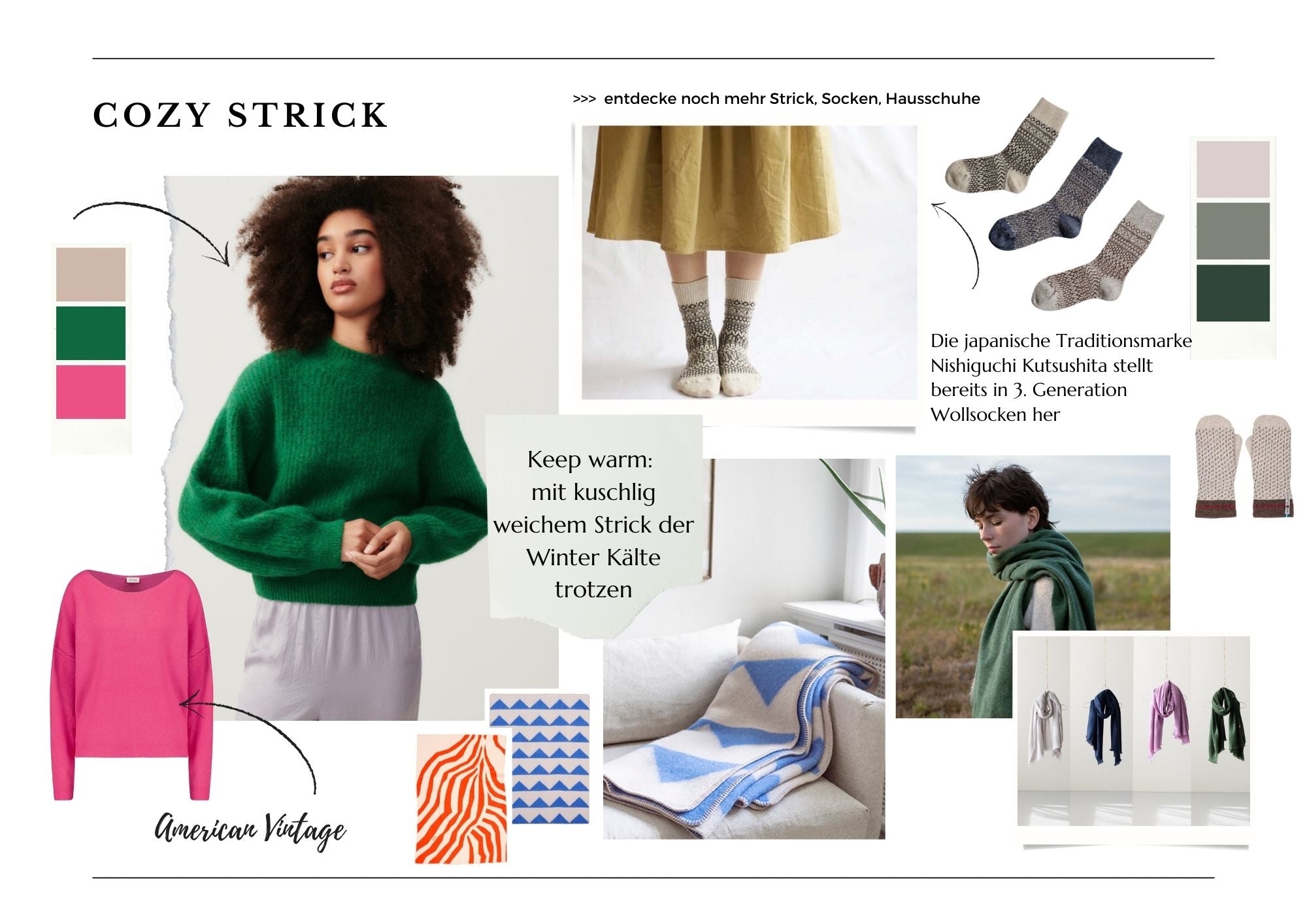 Geschenk Inspirationen - Cozy Strick