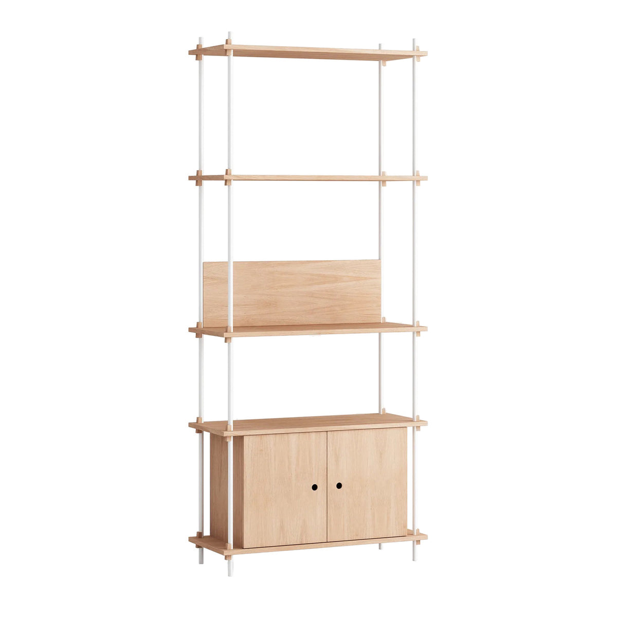Shelfing System Eiche | mit Schrankelement