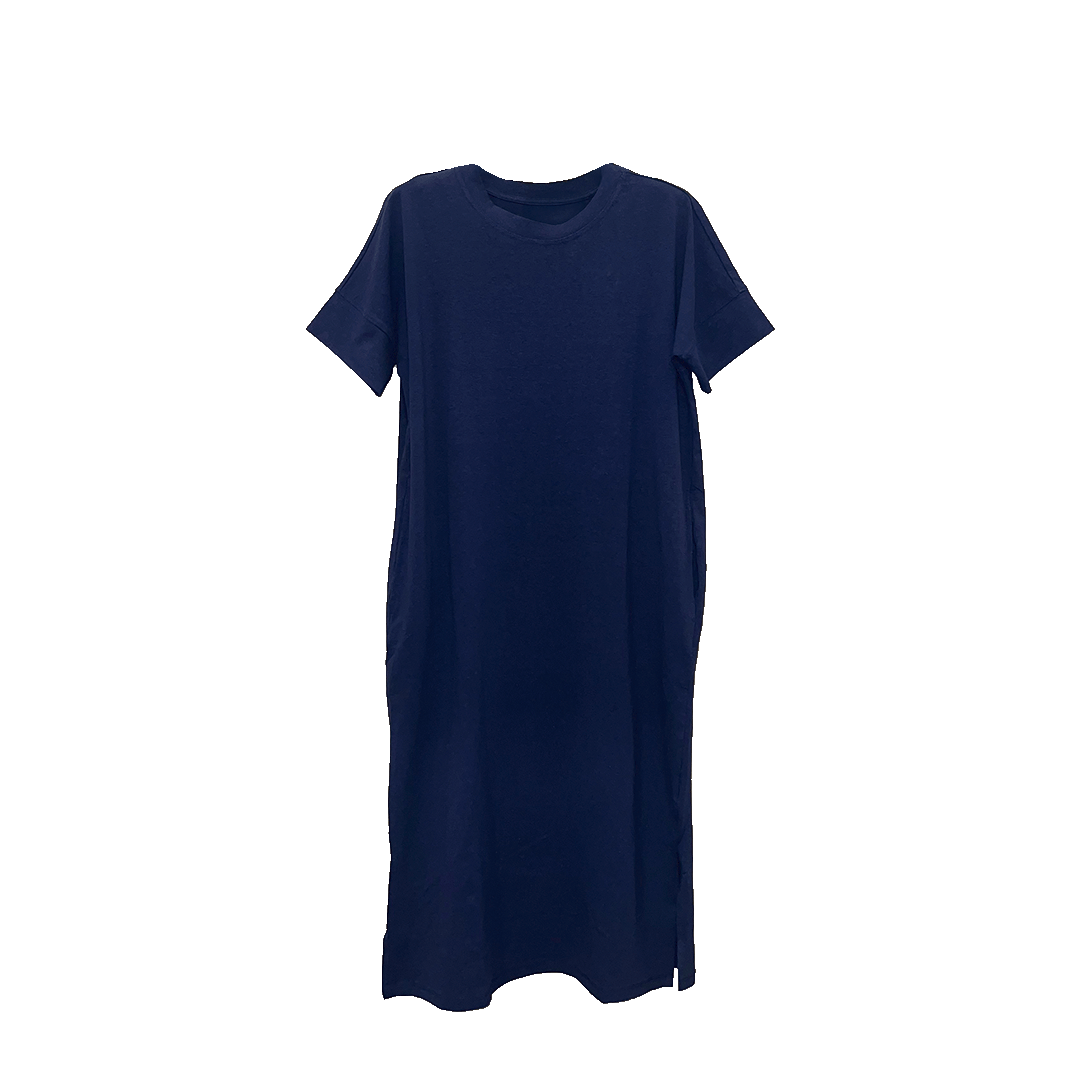 T-Shirt Kleid | navy