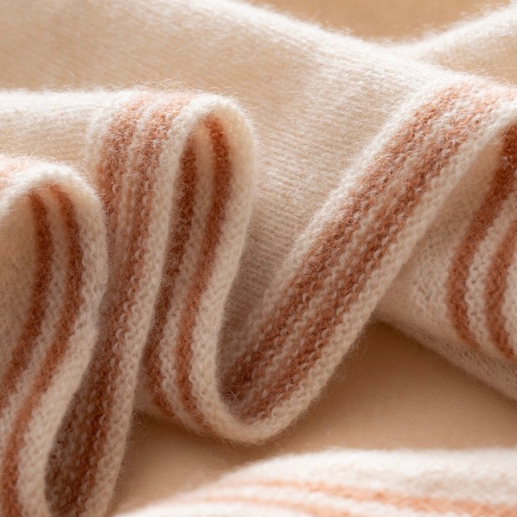 Sophie Scarf 100% Cashmere | ecru/beige