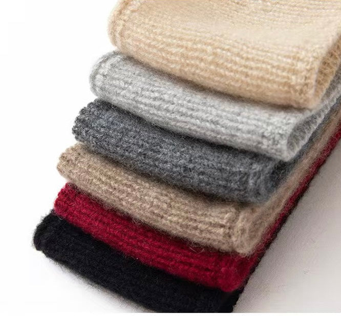 Sophie Scarf long 100 % cachemire | rouge