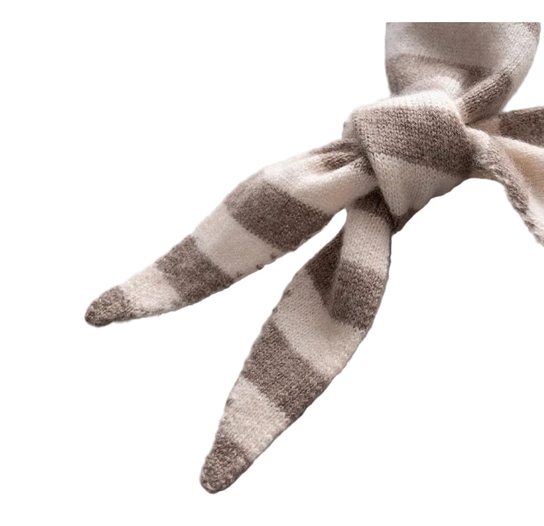 Sophie Scarf Stripes Cashmere | ecru/beige