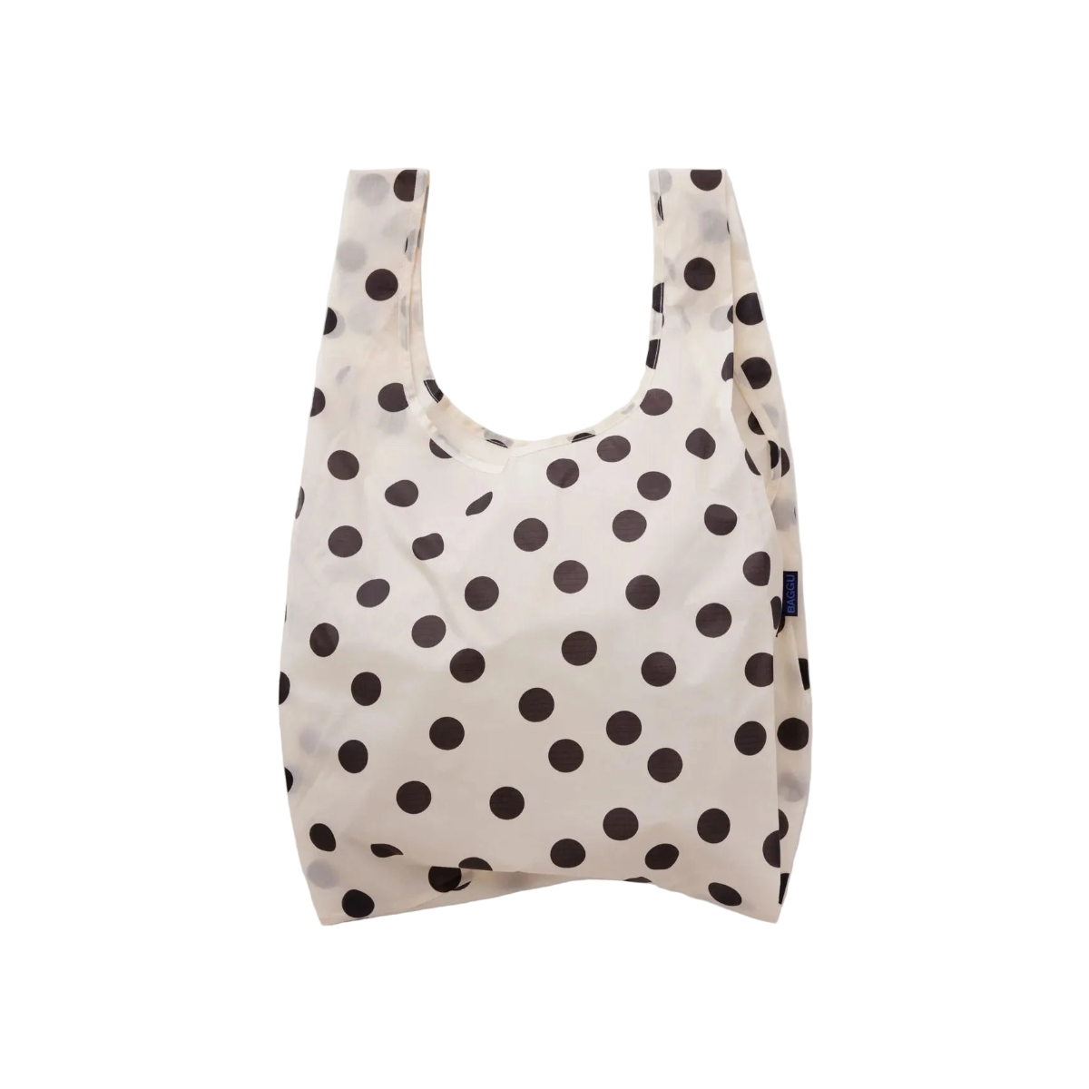 Nylon Shopper cream polka dots | 3 Grössen