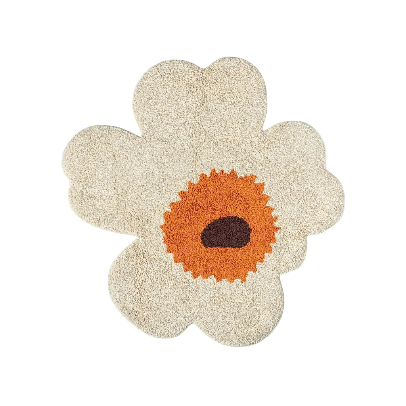 Bath Mat UNIKKO orange | 73x74 cm