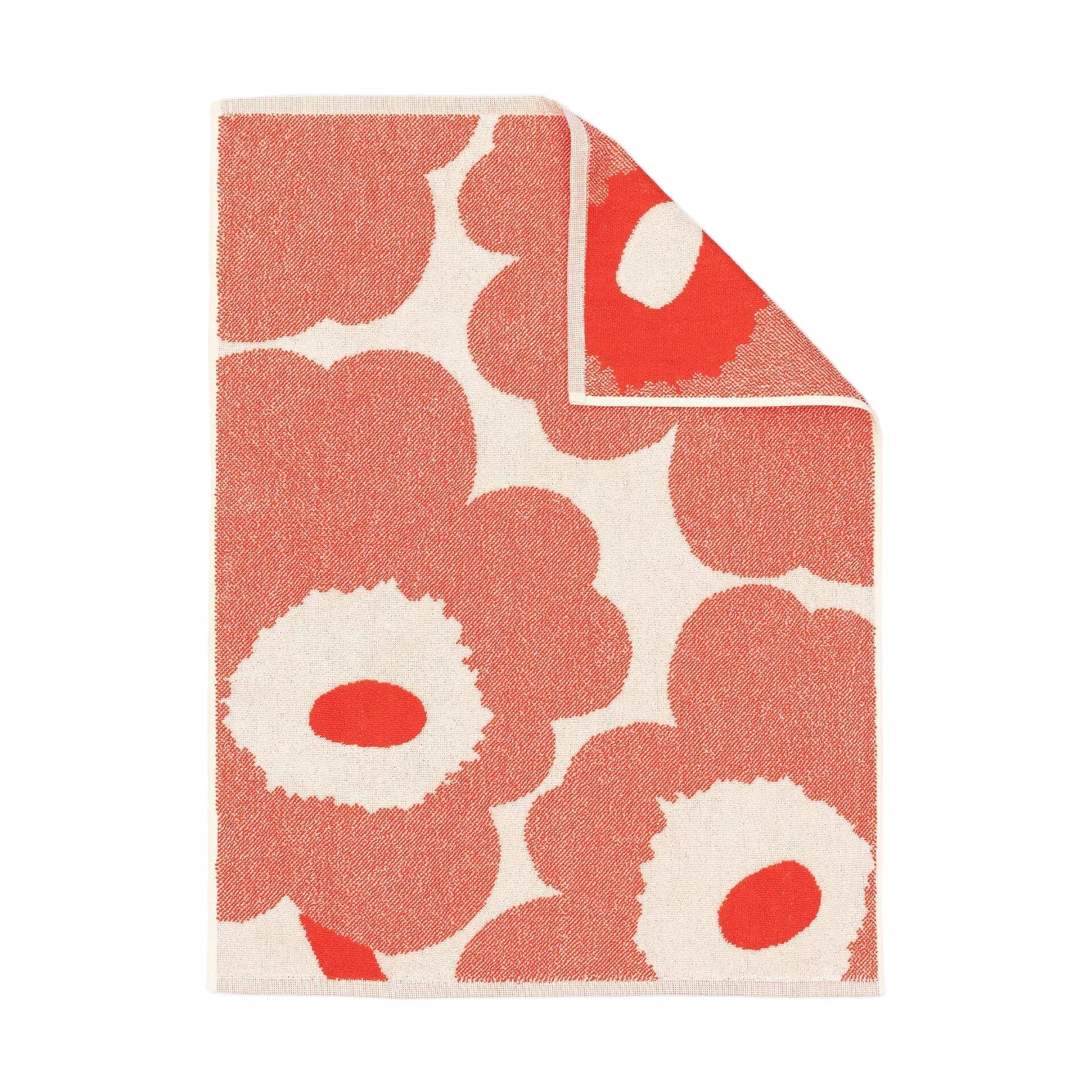 Serviette Unikko corail | 50x70cm