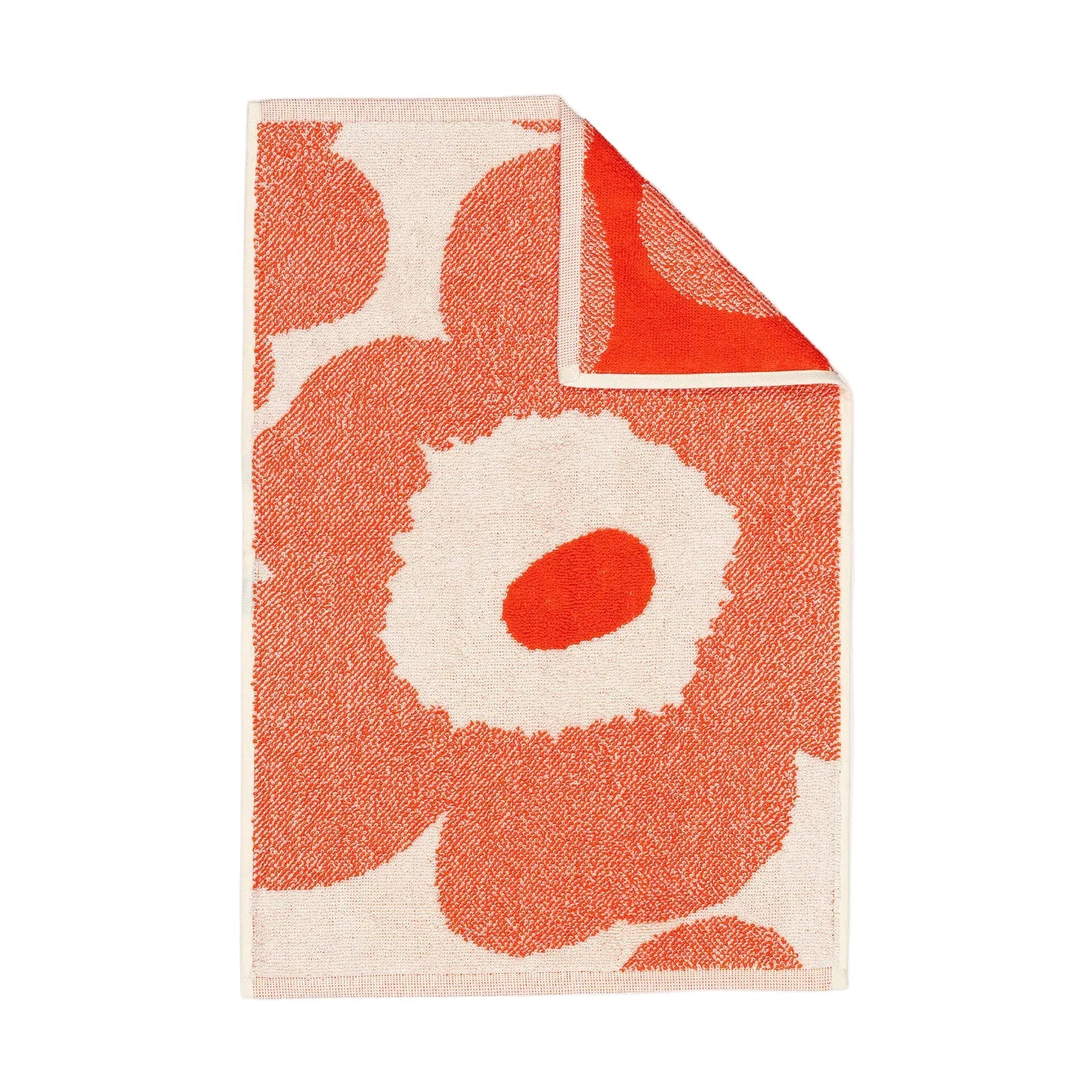 Serviette d'invité UNIKKO corail | 32x50cm