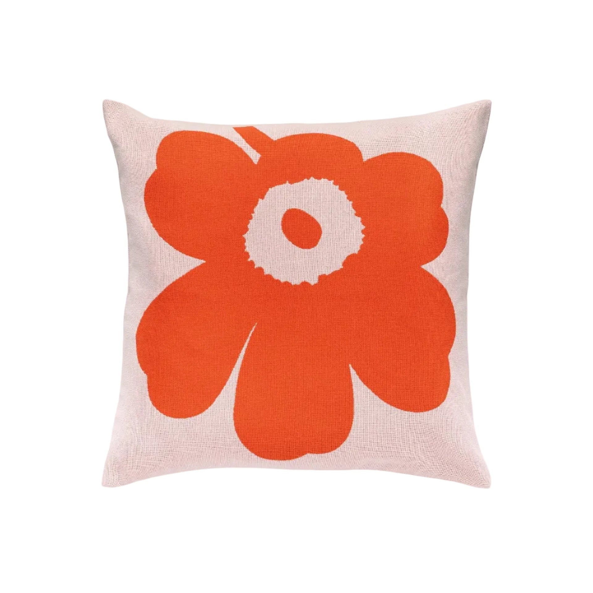 Coussin Unikko 50x50cm | rose-orange