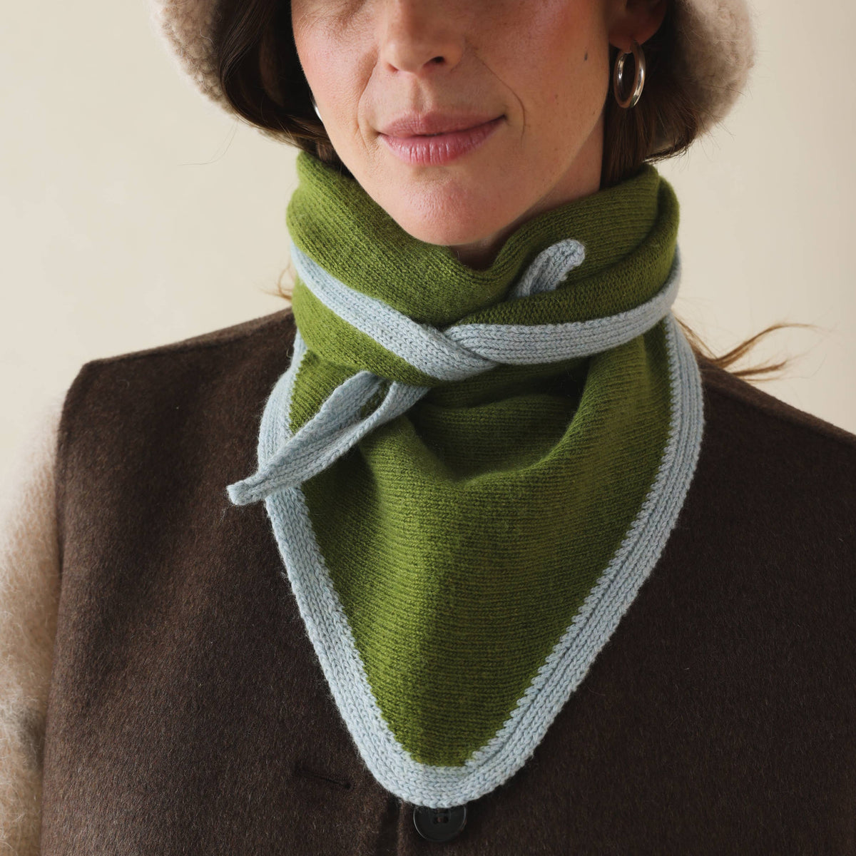 Sophie Scarf Colette | blau & grün