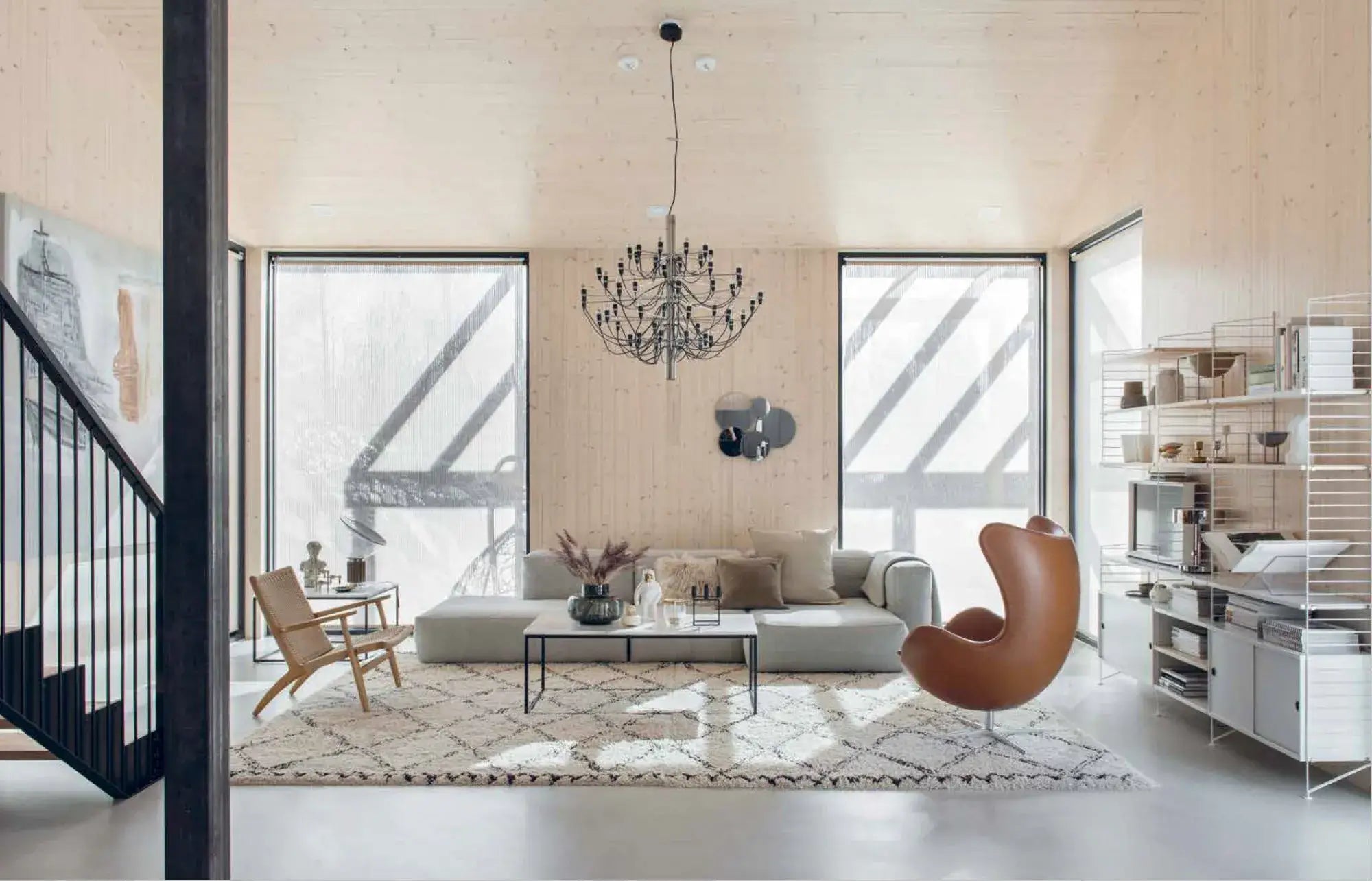 Livre sur l'intérieur nordique