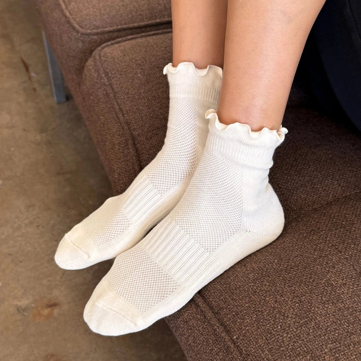 Chaussettes Hugger | vanille