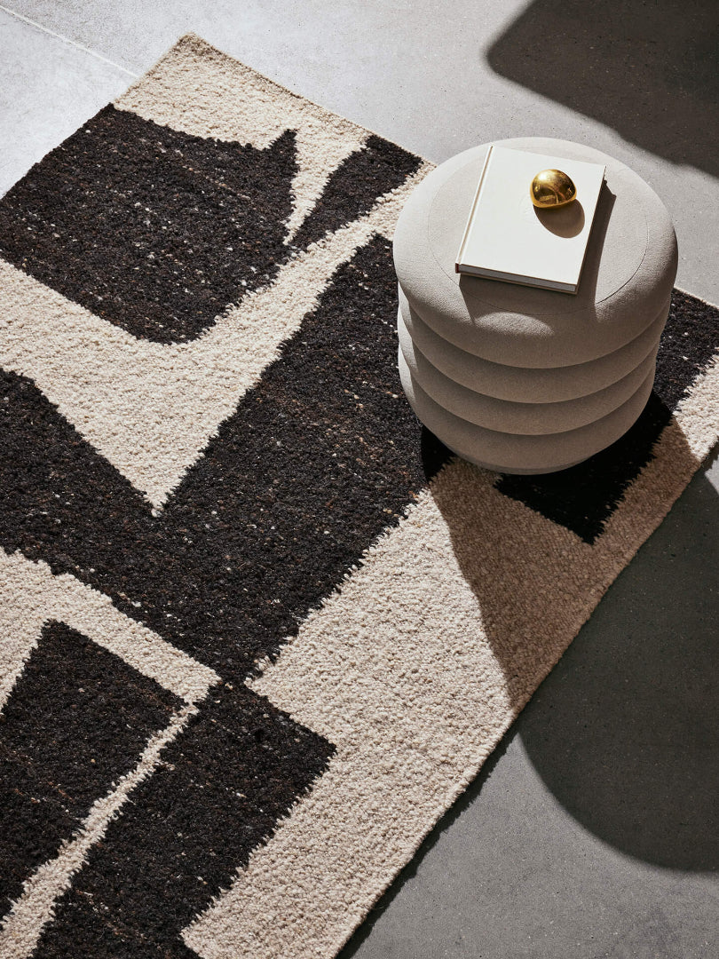 Tapis Piece | cassé/café