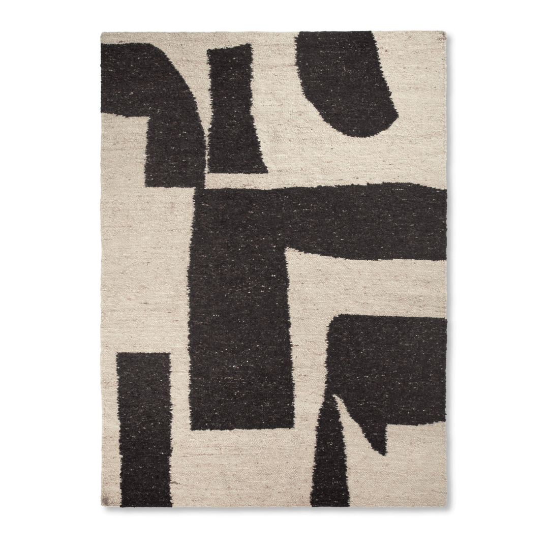 Tapis Piece | cassé/café