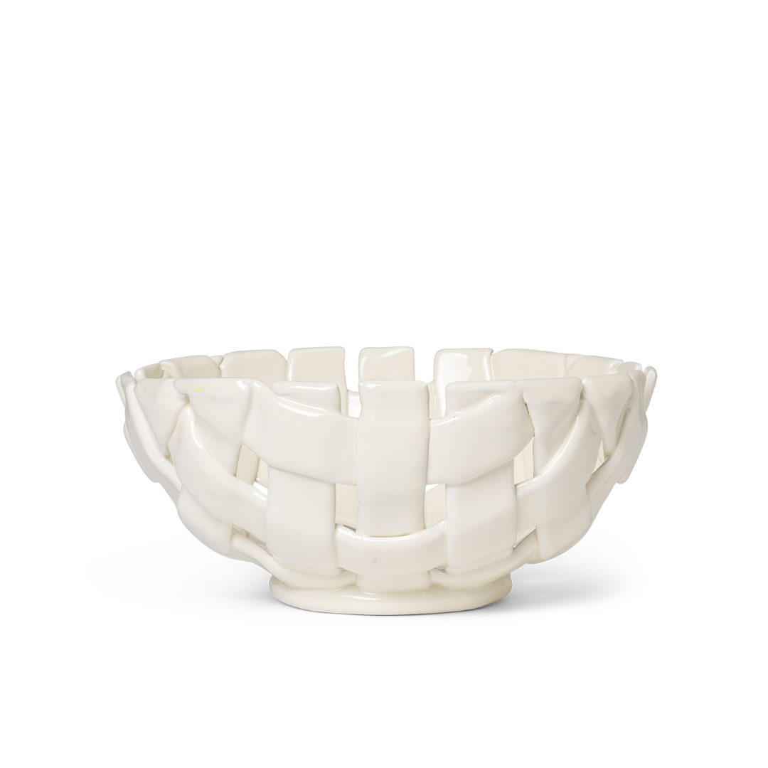 Plait Bowl off-white | Ø 24cm