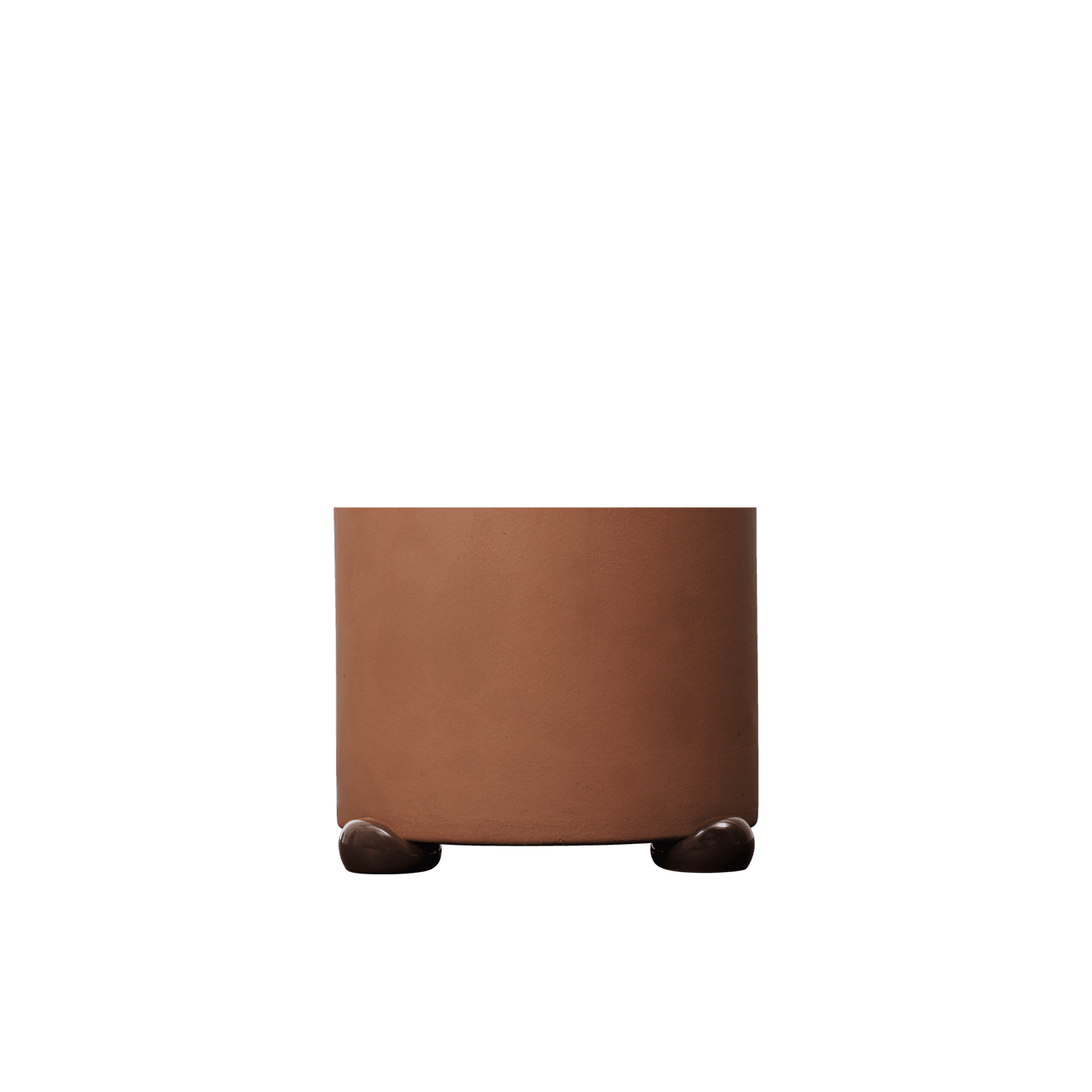 Flower Pot Feet NUBE | carob brown