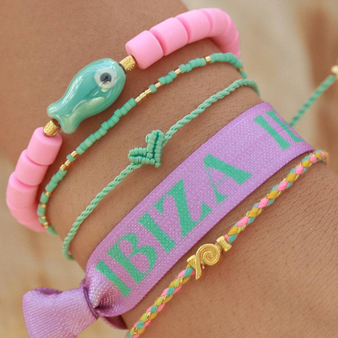 Bracelet cœur mini | turquoise