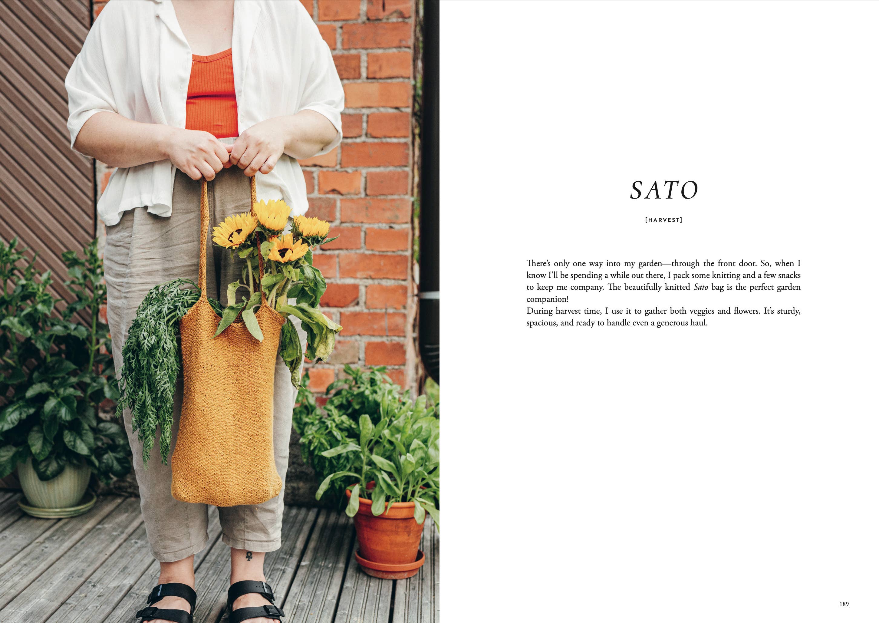 Tricots du jardin | Tricoter avec la nature comme inspiration