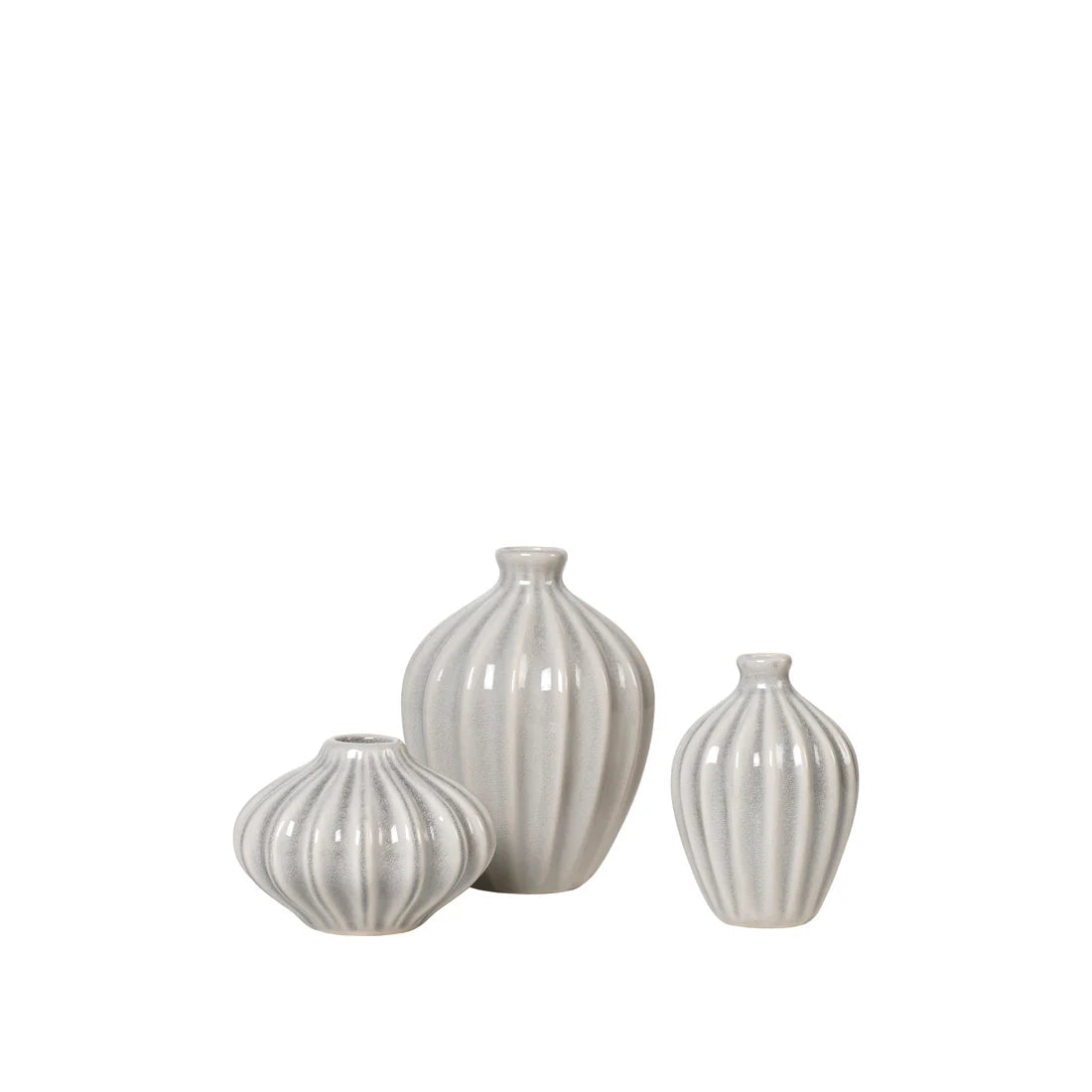 Vases Amalie | gris jour de pluie