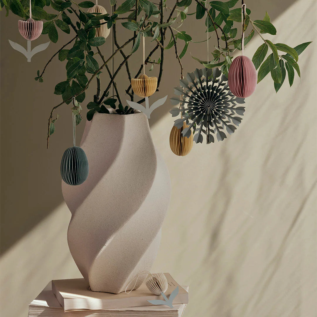 Vase Odette off-white matt | large