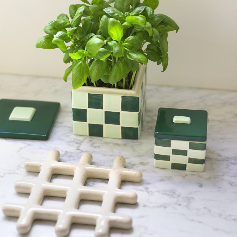 Ceramic Coaster Grid | Speckle