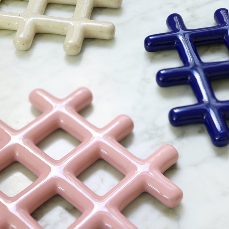 Ceramic Coaster Grid | Speckle