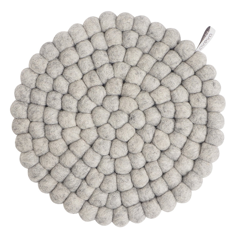 Felt Coaster Large | Light Grey
