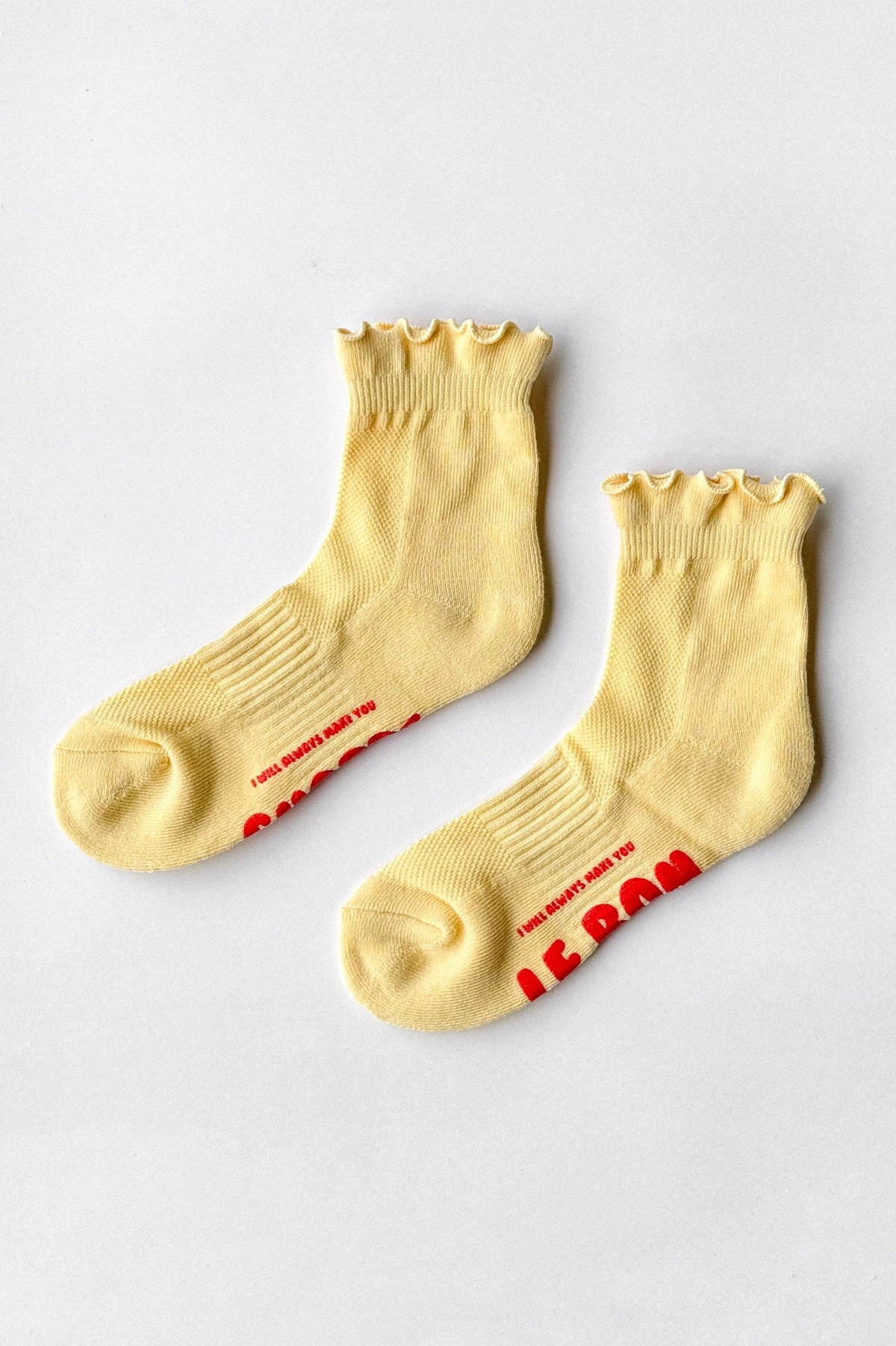 Rüschen-Hugger-Crew-Socken (Großhandel): VINTAGE PINK / BLACK