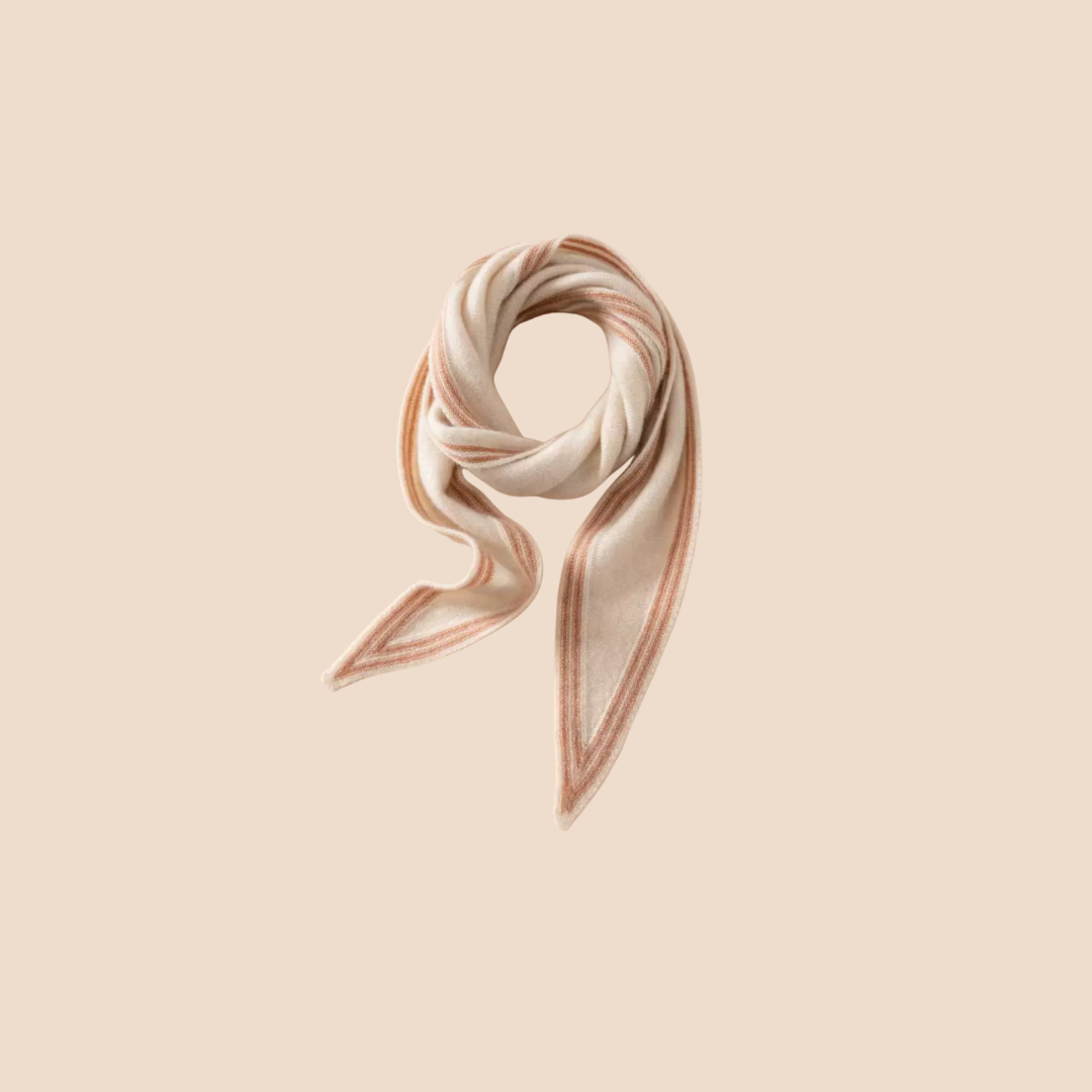 Sophie Scarf 100% Cashmere | ecru/beige