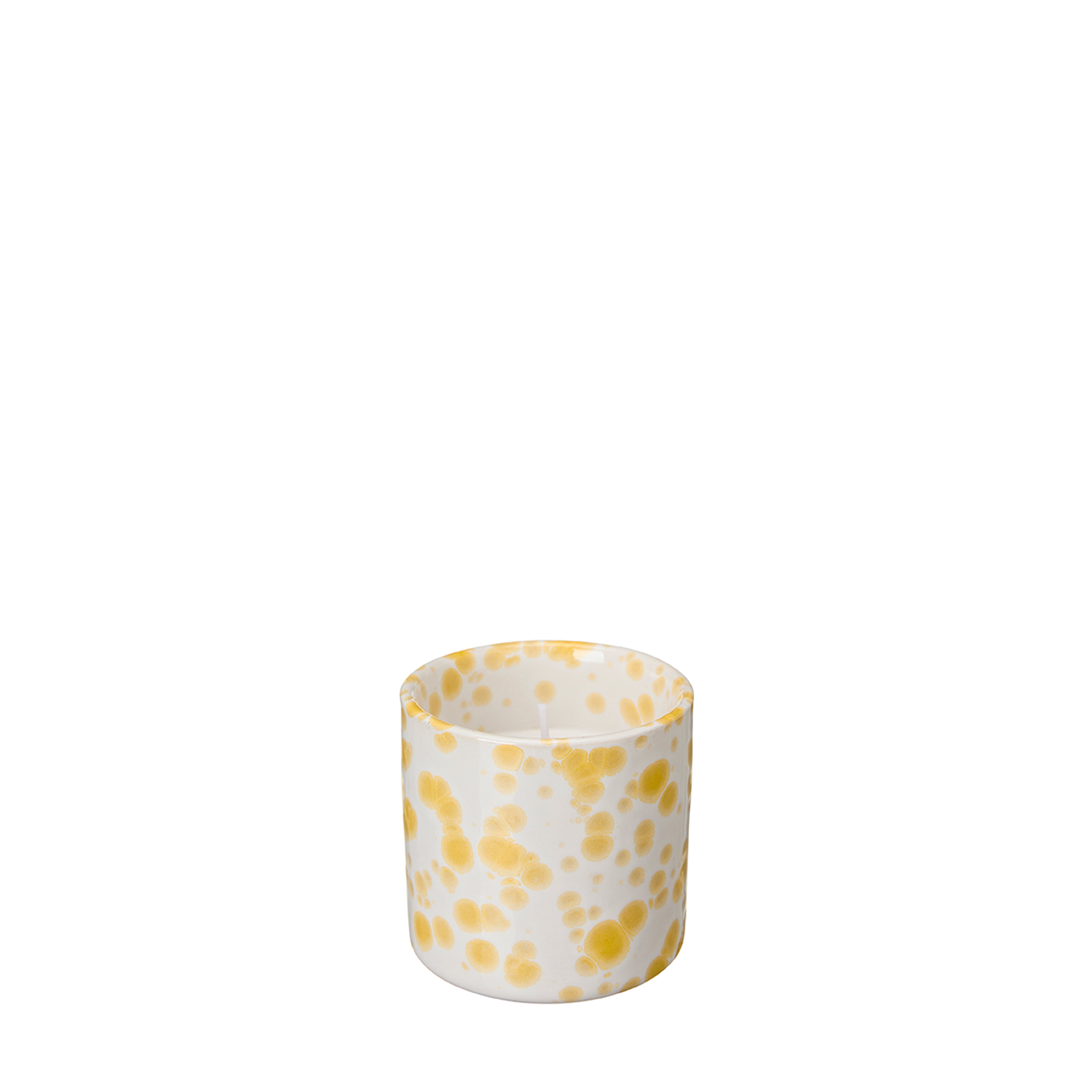 Bougie dans une tasse | couleurs diverses