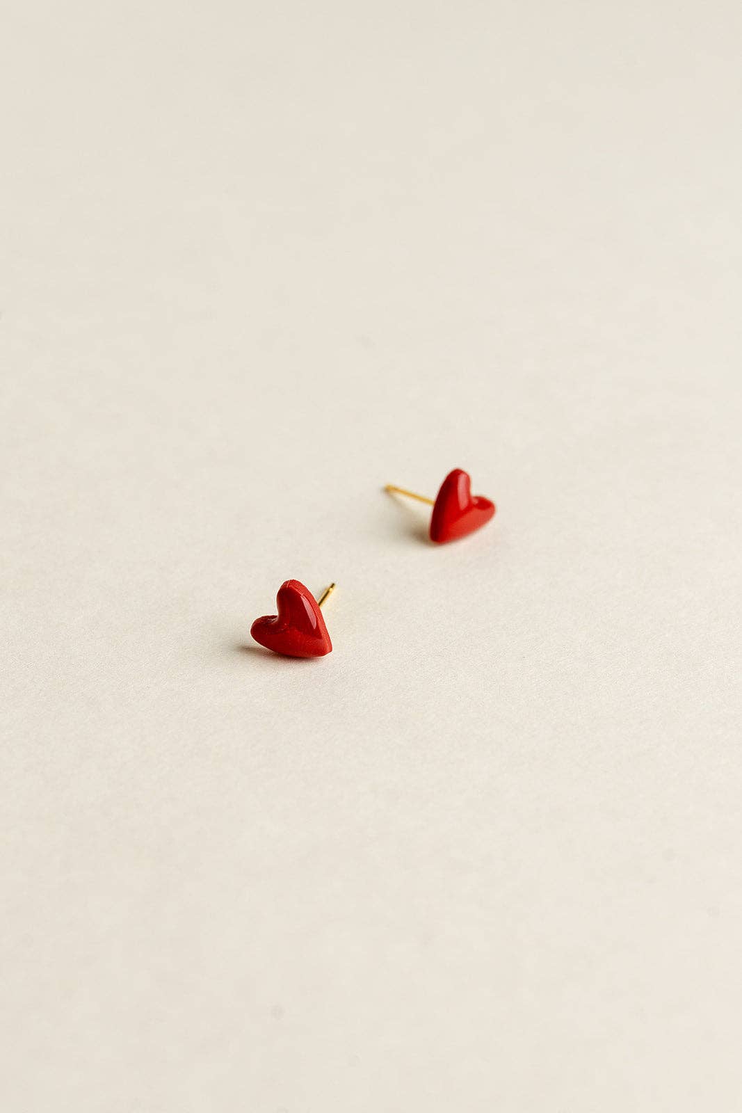 Earrings Livia | red